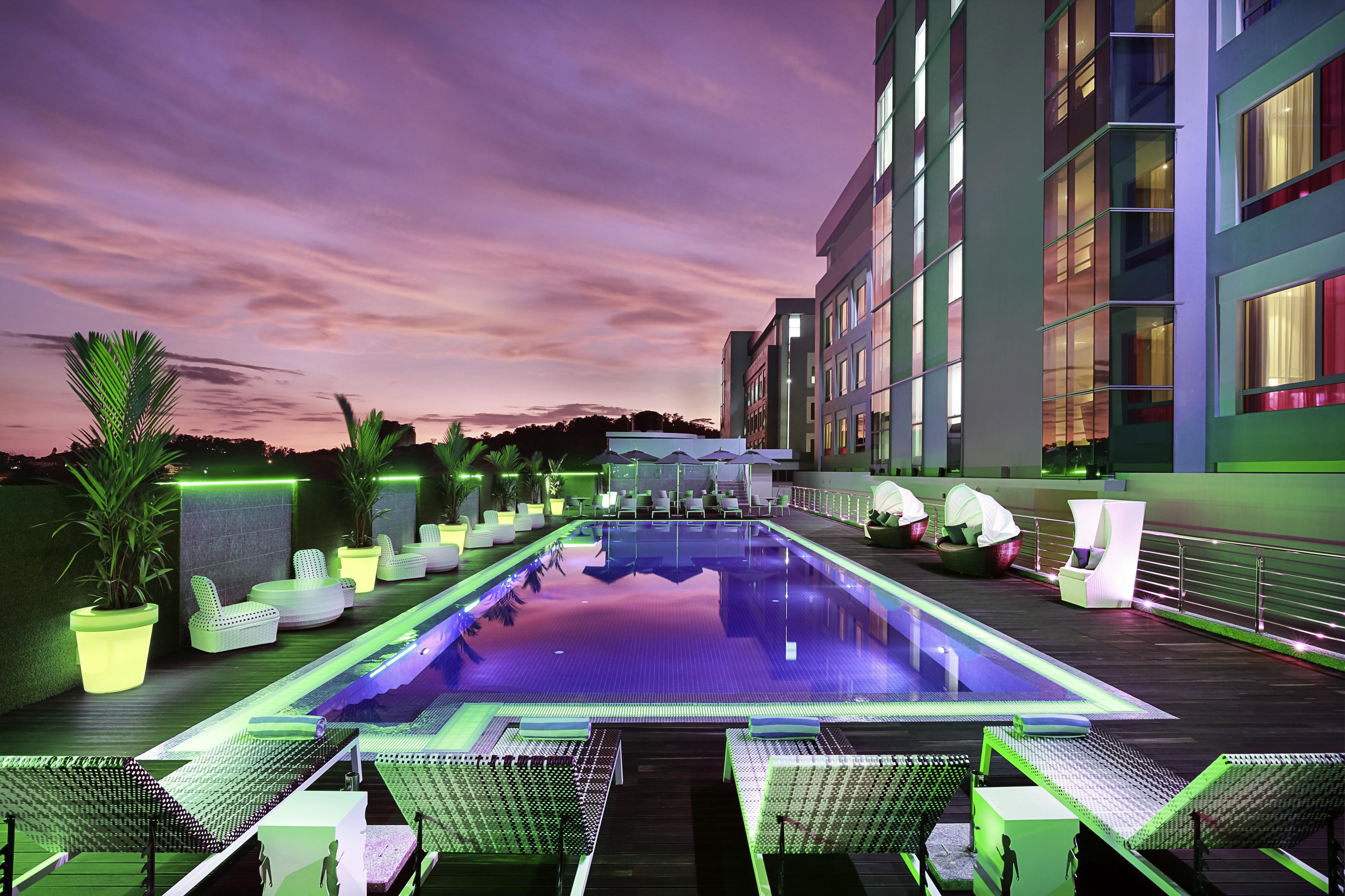 Asaya Hotel Kota Kinabalu - Refurbished 2024 Экстерьер фото